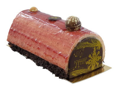 Bûche Framboise Nougat 500g